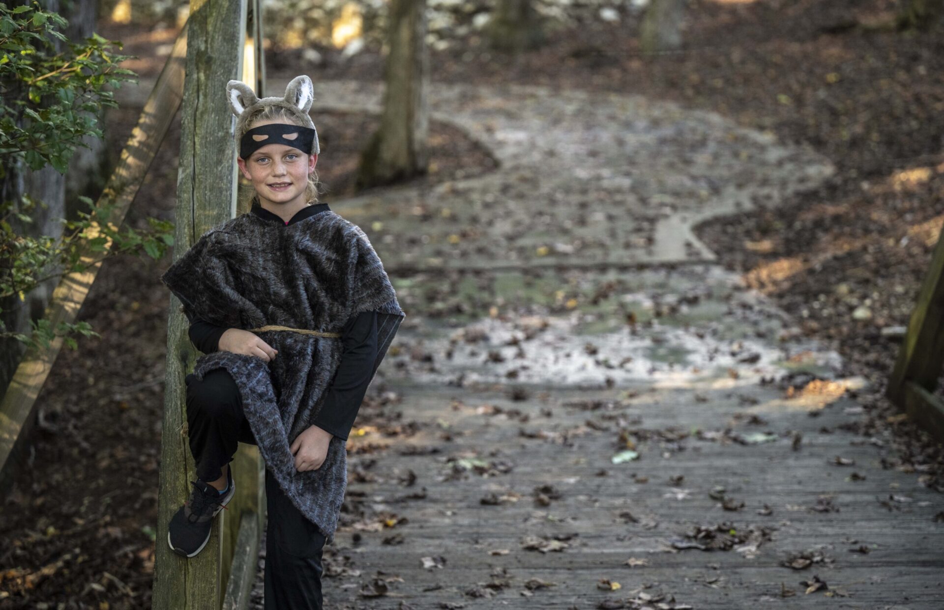 kid in costume