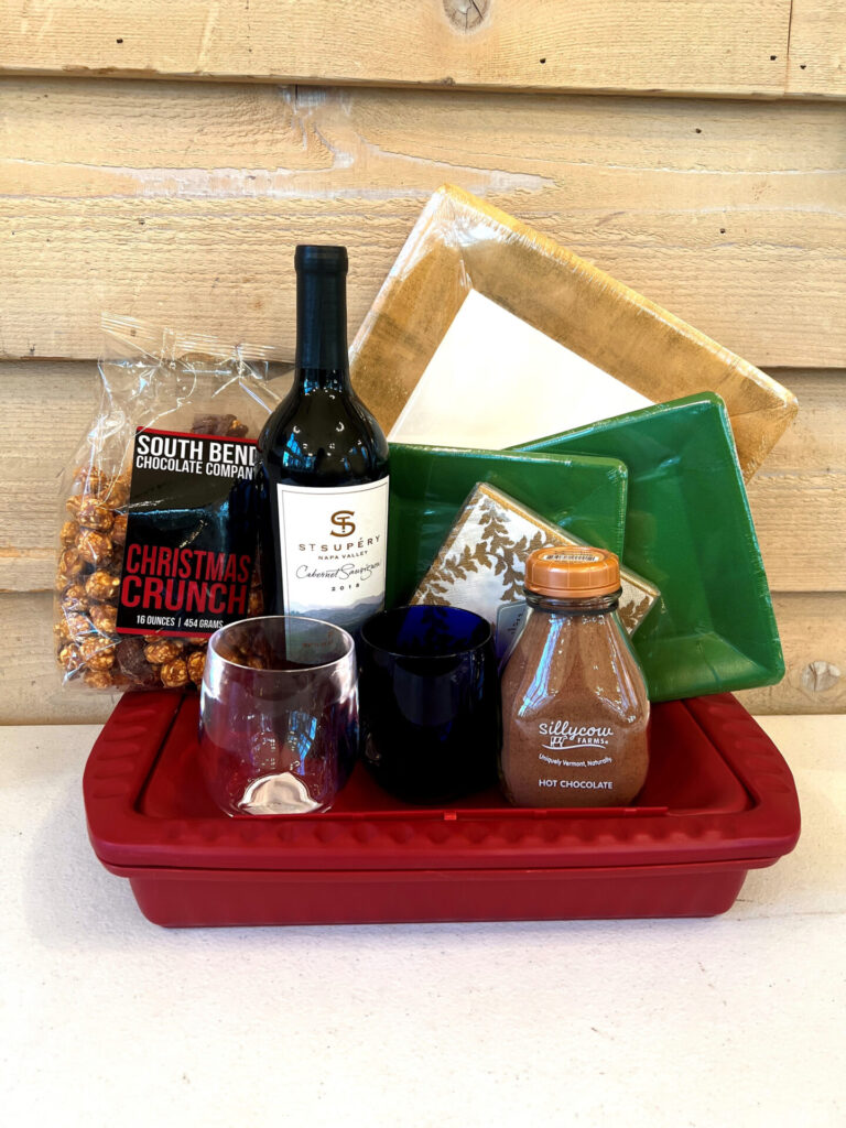 Christmas gift basket