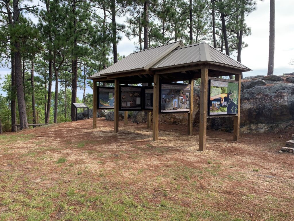 educational displays at smith mountain 