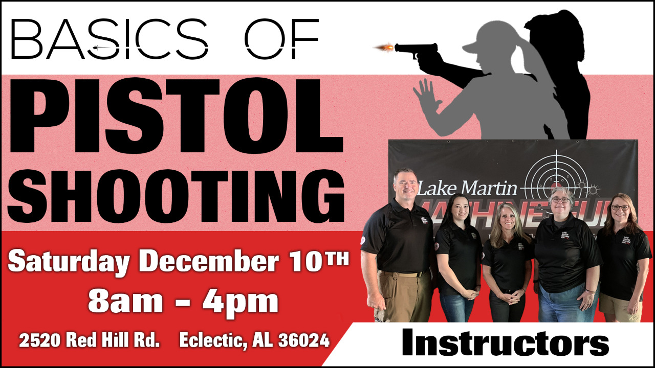 pistol class flyer