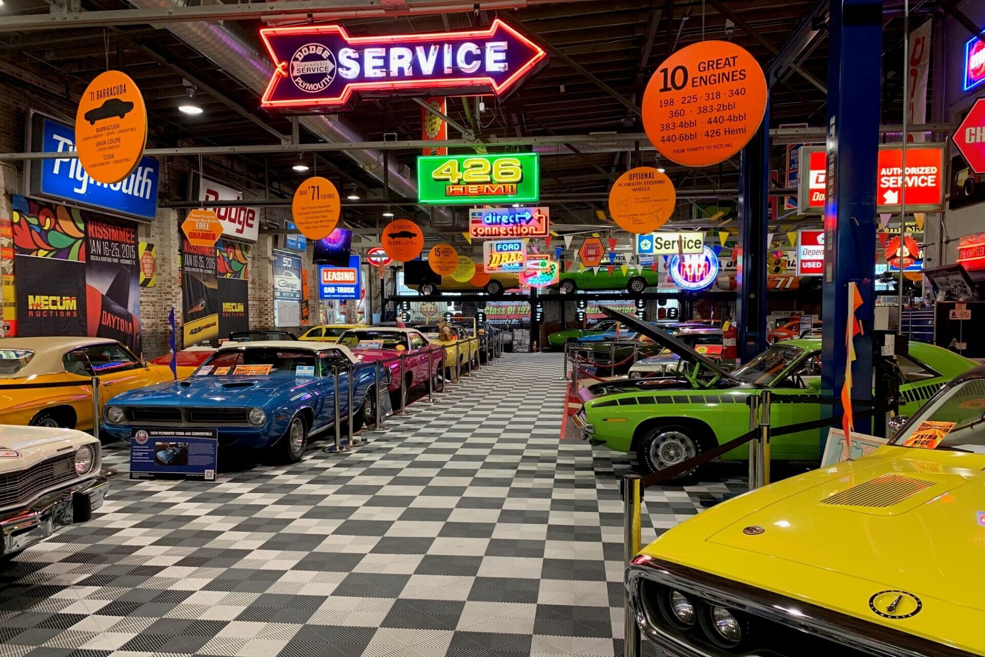 cars at wellborn museum