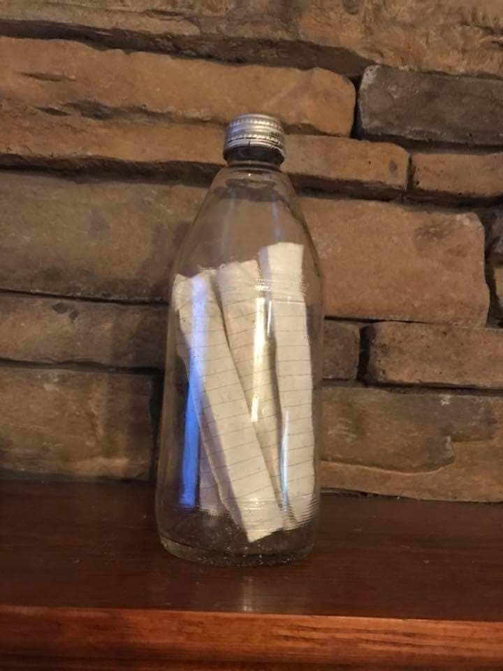 message in bottle