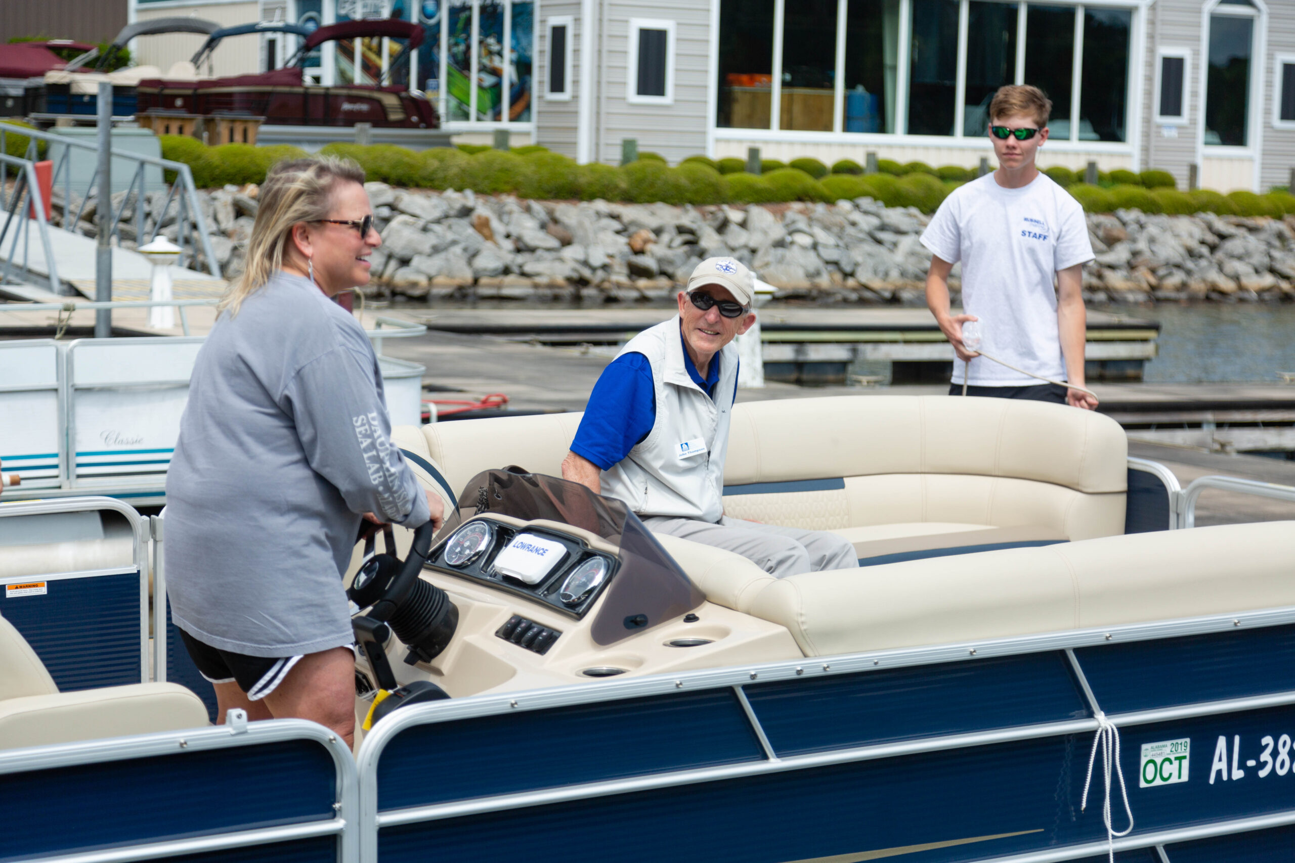 people on boat