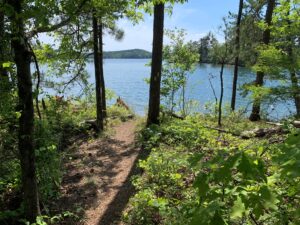 CRATA trail at Overlook Park