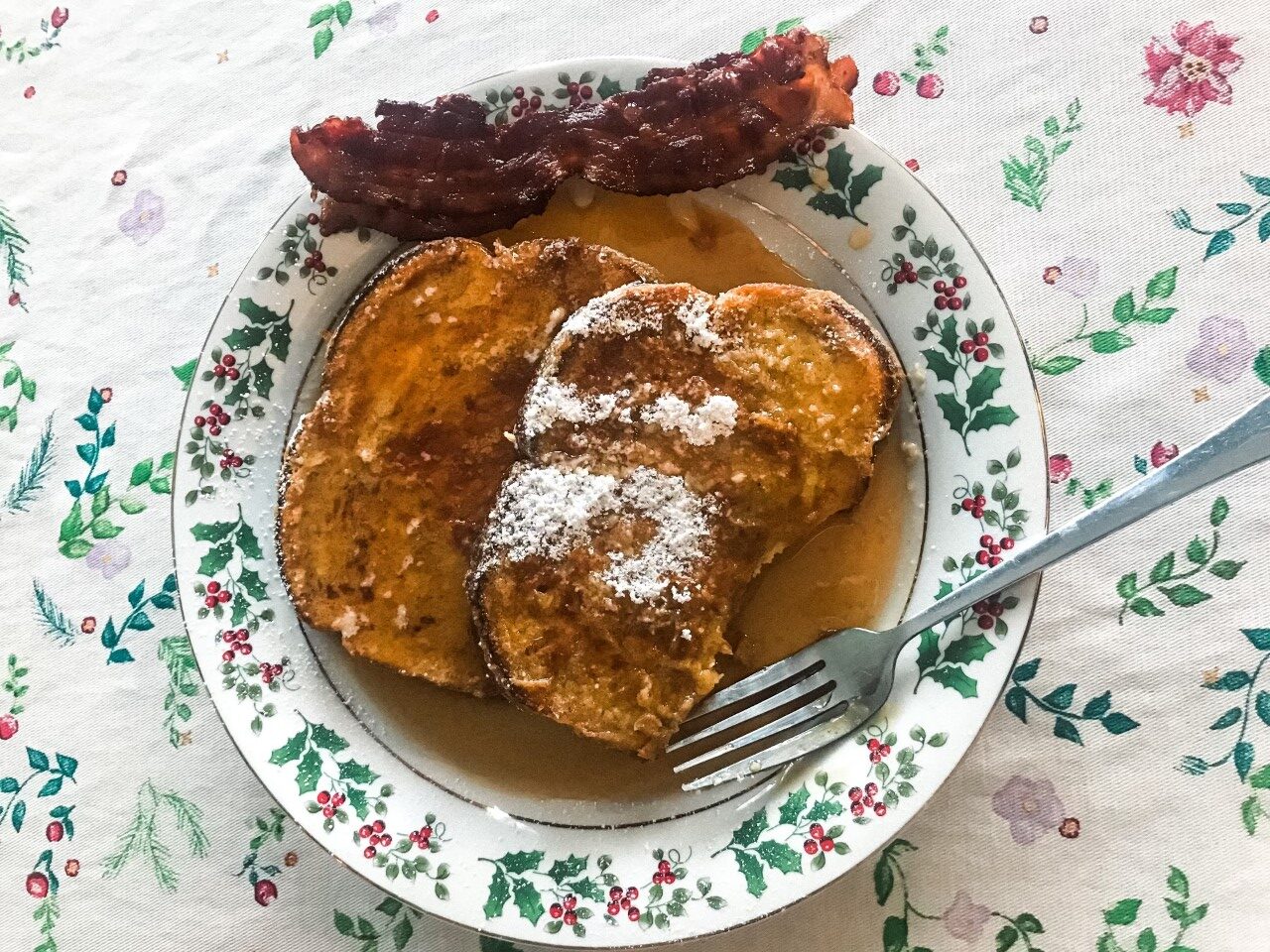 Plate of French toast